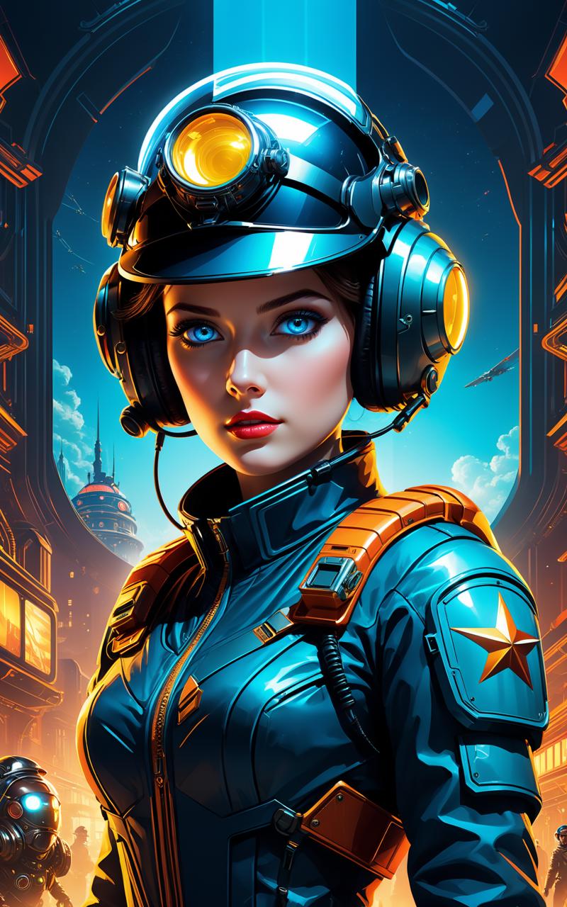 03235-2391466461-(masterpiece, ultra high quality), digital art, retro-futurism illustration, woman with blue eyes wearing helmet, neon operator,.png